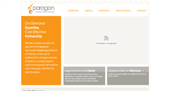 Desktop Screenshot of paragonlegal.com
